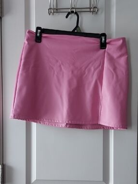Altar'd State Bubblegum Pink Mini Skirt